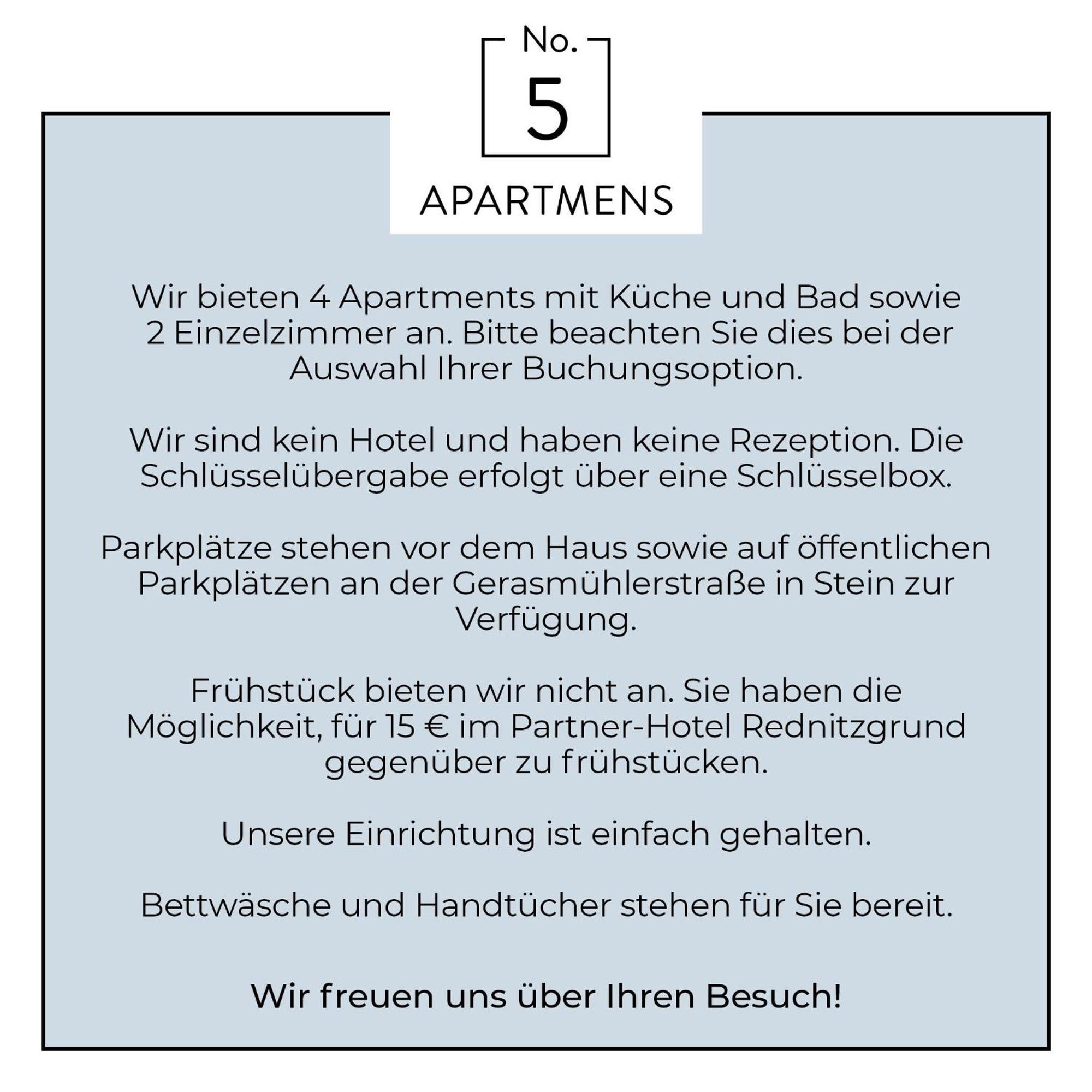 No.5 - Apartmenthaus In Stein Экстерьер фото